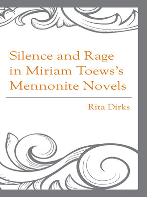cover image of Silence and Rage in Miriam Toews's Mennonite Novels